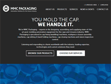 Tablet Screenshot of mmcpackaging.com